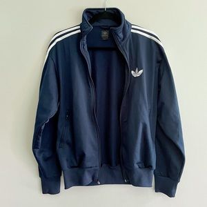 Adidas 3 Stripes Full Zip Up Sweater